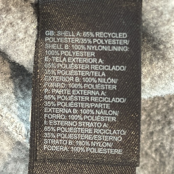 The North Face Women’s Black and Grey Fleece Size Medium - Picture 5 of 8